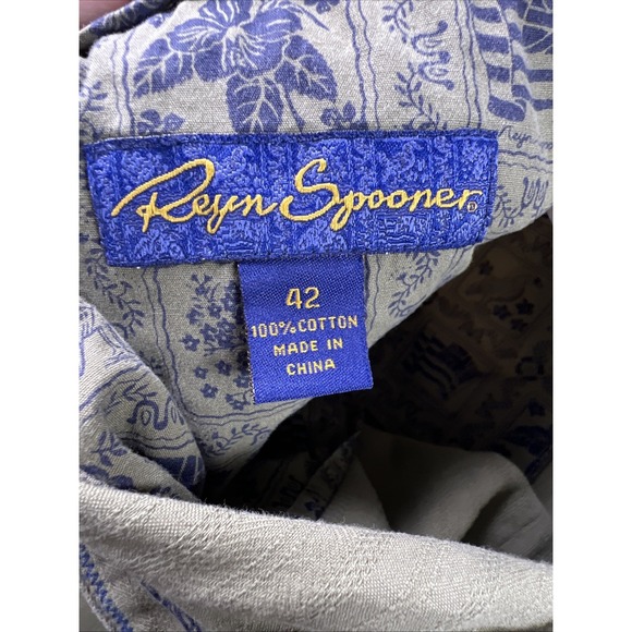 Reyn Spooner Shorts Men's 42 Islander Sage Green Golf Beach Outdoor New - Picture 6 of 12